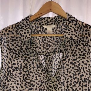 Cheetah blouse